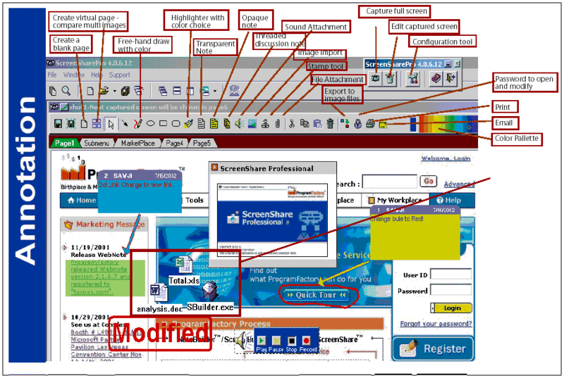 1toN ScreenShare Pro Screenshot